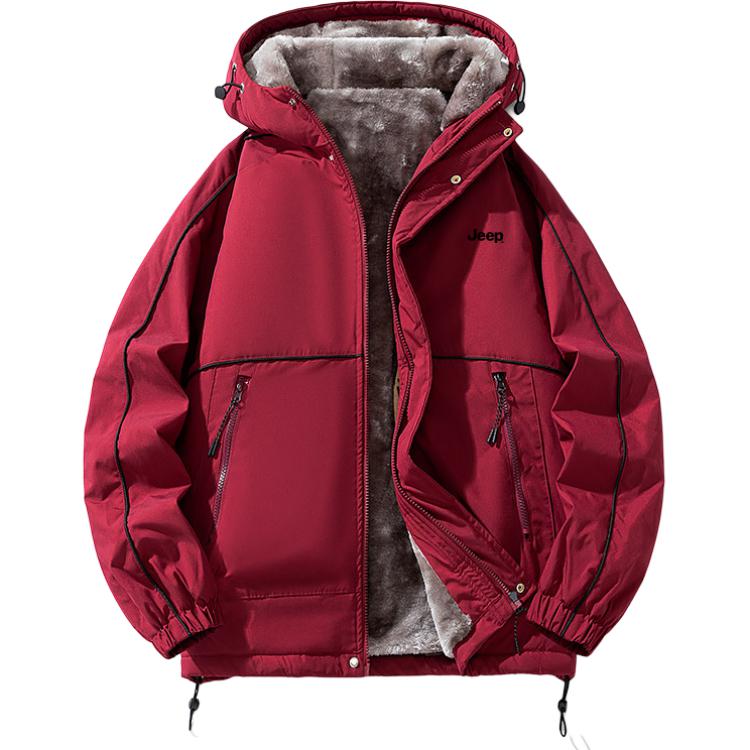 

Jeep Пуховик Unisex, Maroon