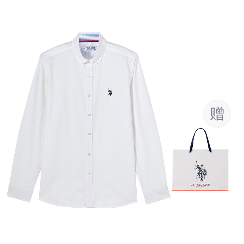 

Рубашка мужская U.S. Polo Assn., белый