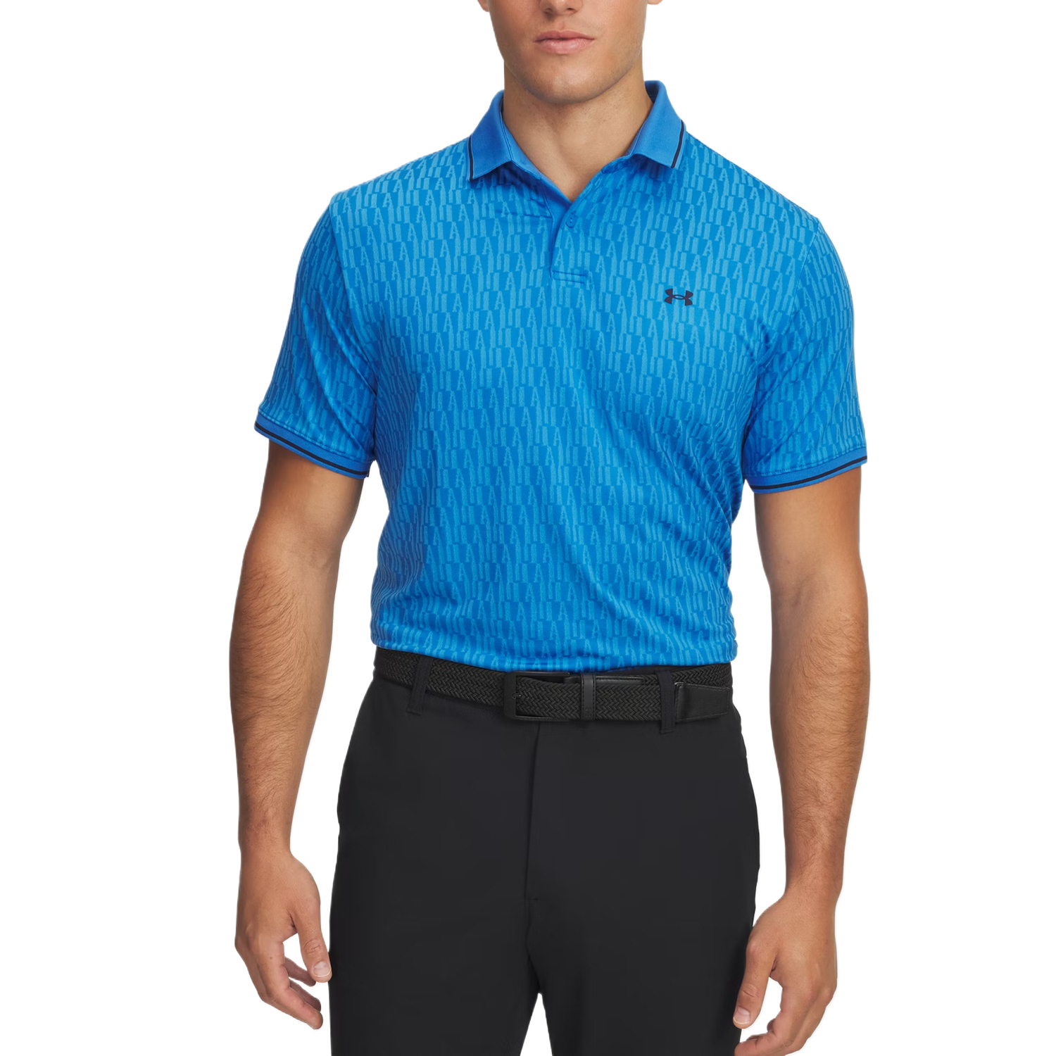 

Under Armour Мужская синяя поло, Синий, Under Armour Мужская синяя поло