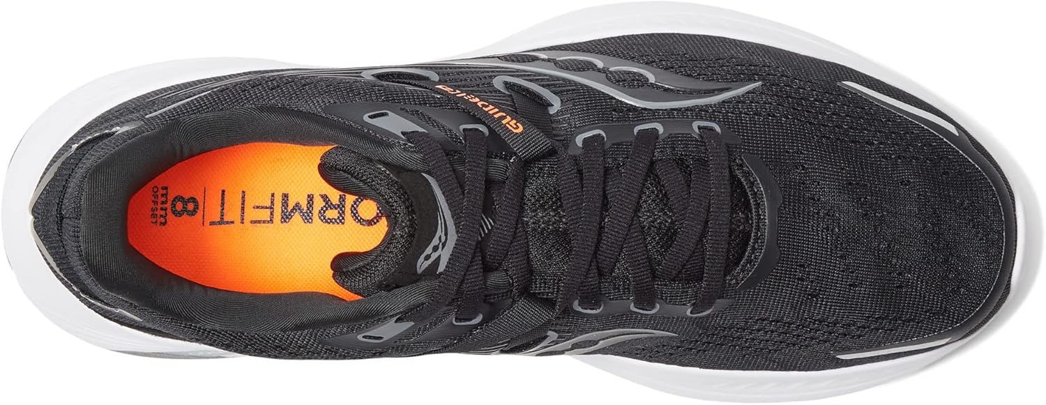 Мужские кроссовки Saucony Guide 16, белый/черный — фото 3