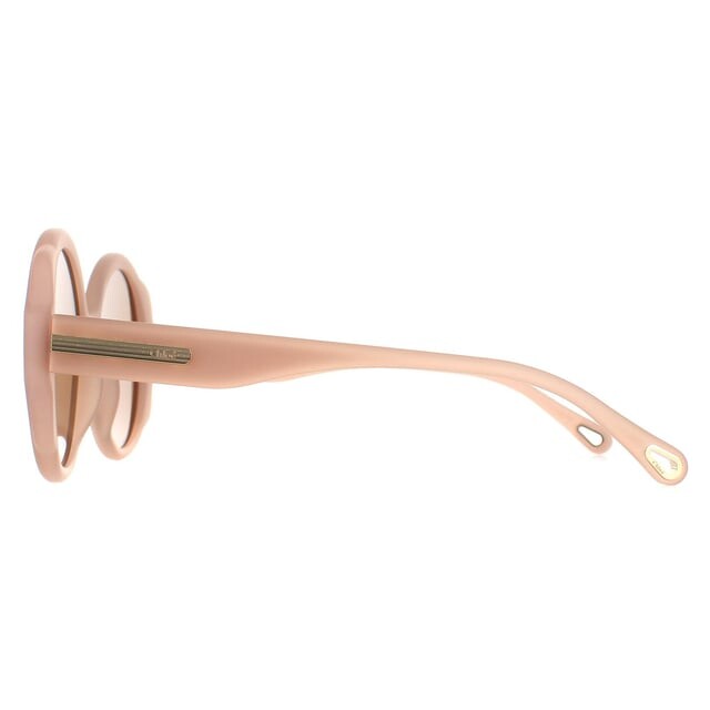 Chloe Round Ladies матовый телесный коричневый ch0120s Chloé, розовый — фото 3