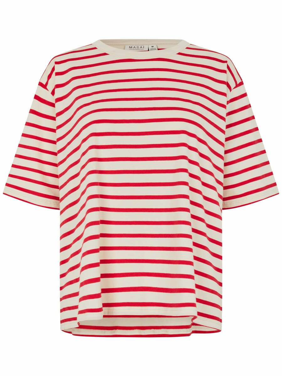 

Рубашка Masai MaDoreann, цвет Beige/Red