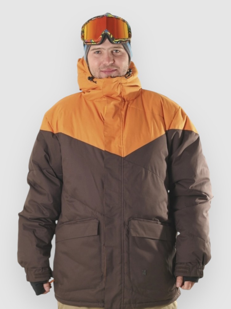 

Куртка для сноуборда Light Down Jacke, orange/brown