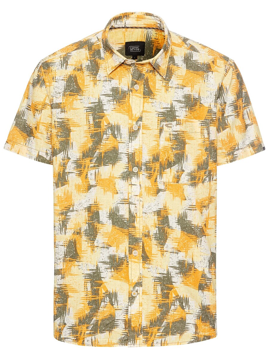 

Рубашка на пуговицах классического кроя CAMEL ACTIVE, Yellow