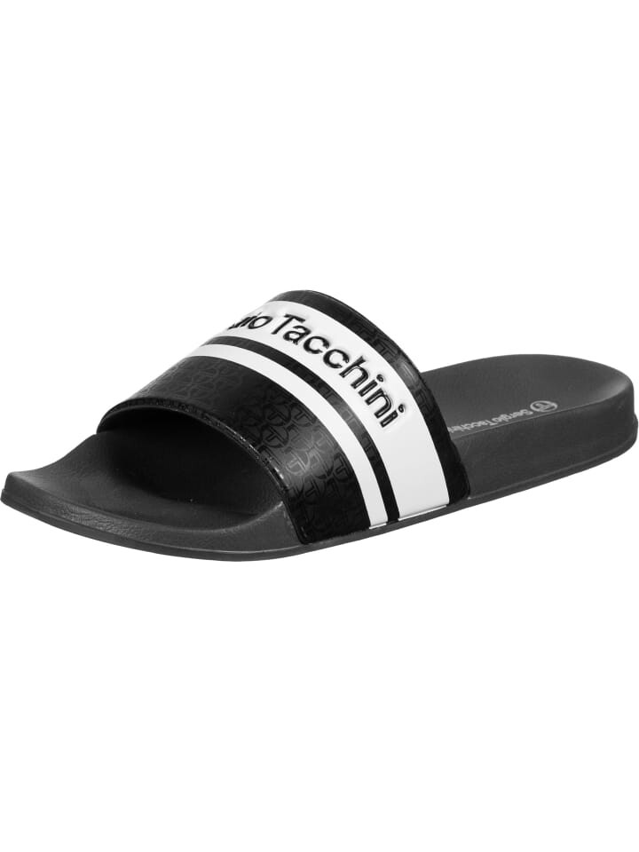 

Домашние тапочки Sergio Tacchini, цвет black/blanc de blanc