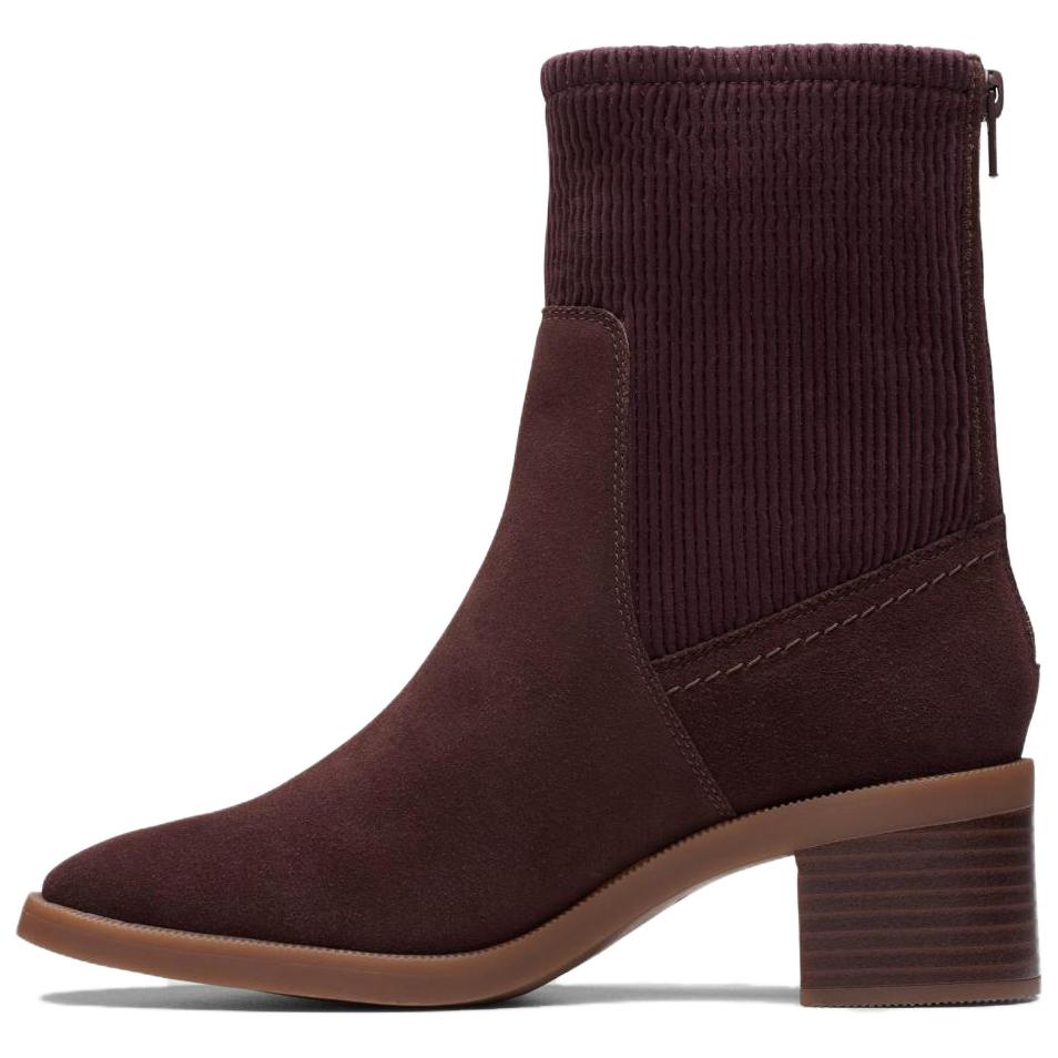 Clarks Ботильоны женские темно-коричневые