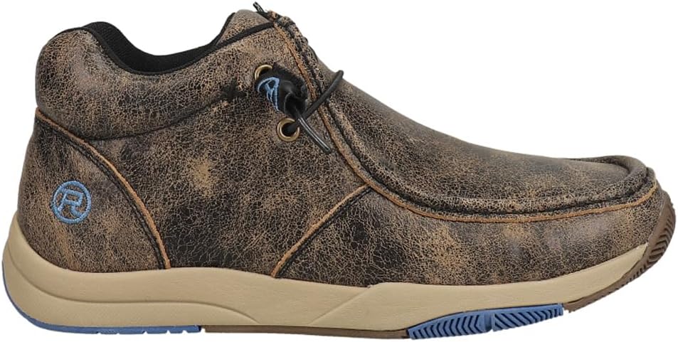 

Мужские повседневные ботинки Roper Clearcut с круглым носком и низким голенищем - коричневые