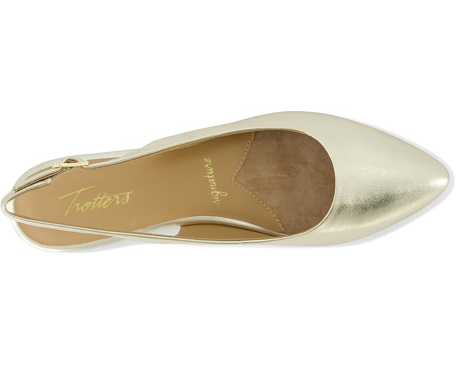 Туфли на плоской подошве Trotters Evelyn, цвет Champagne — фото 2