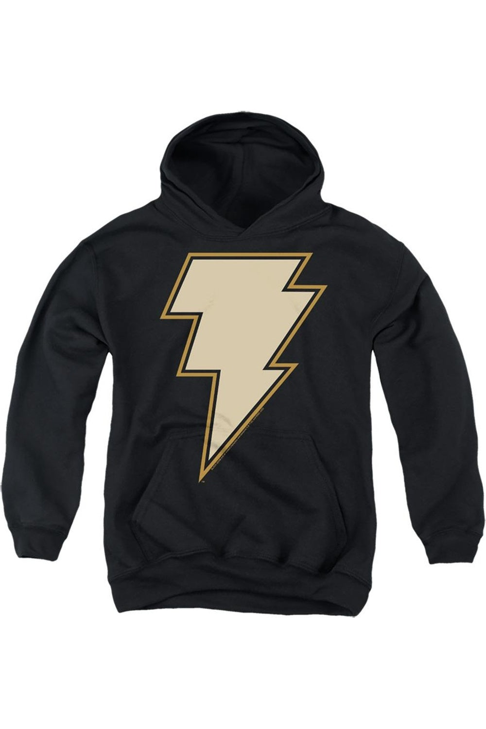 

Черный Адам худи с эмблемой на груди для подростков Gildan