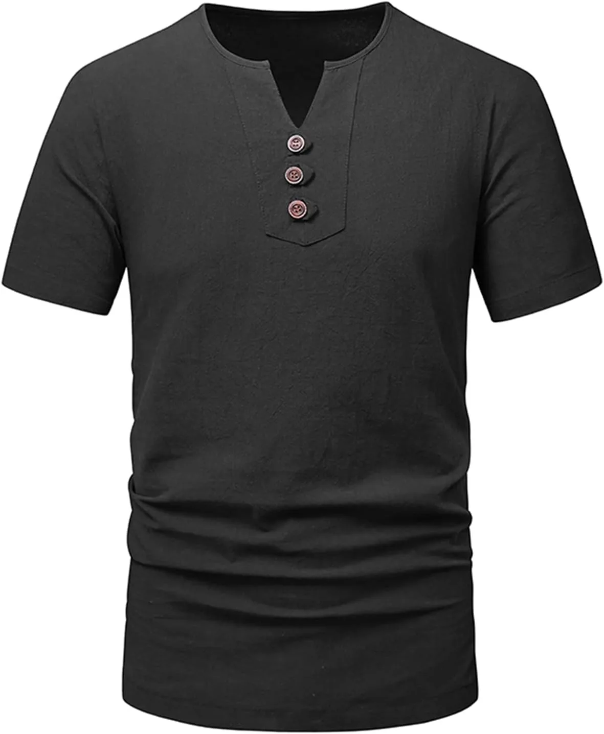 

Футболка Muscularfit Henley с коротким рукавом и нагрудным карманом