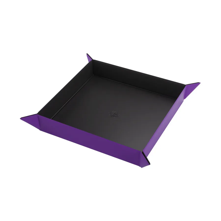 

Квадратный магнитный лоток для игральных костей - черный/фиолетовый, Dice Trays (GameGenic)