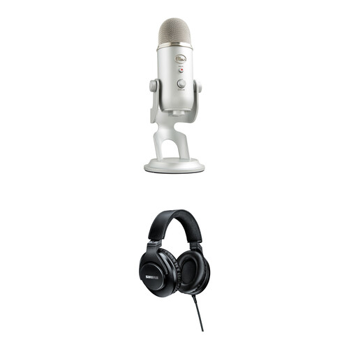 

Комплект USB-Конденсаторного Микрофона Blue Yeti с Наушниками