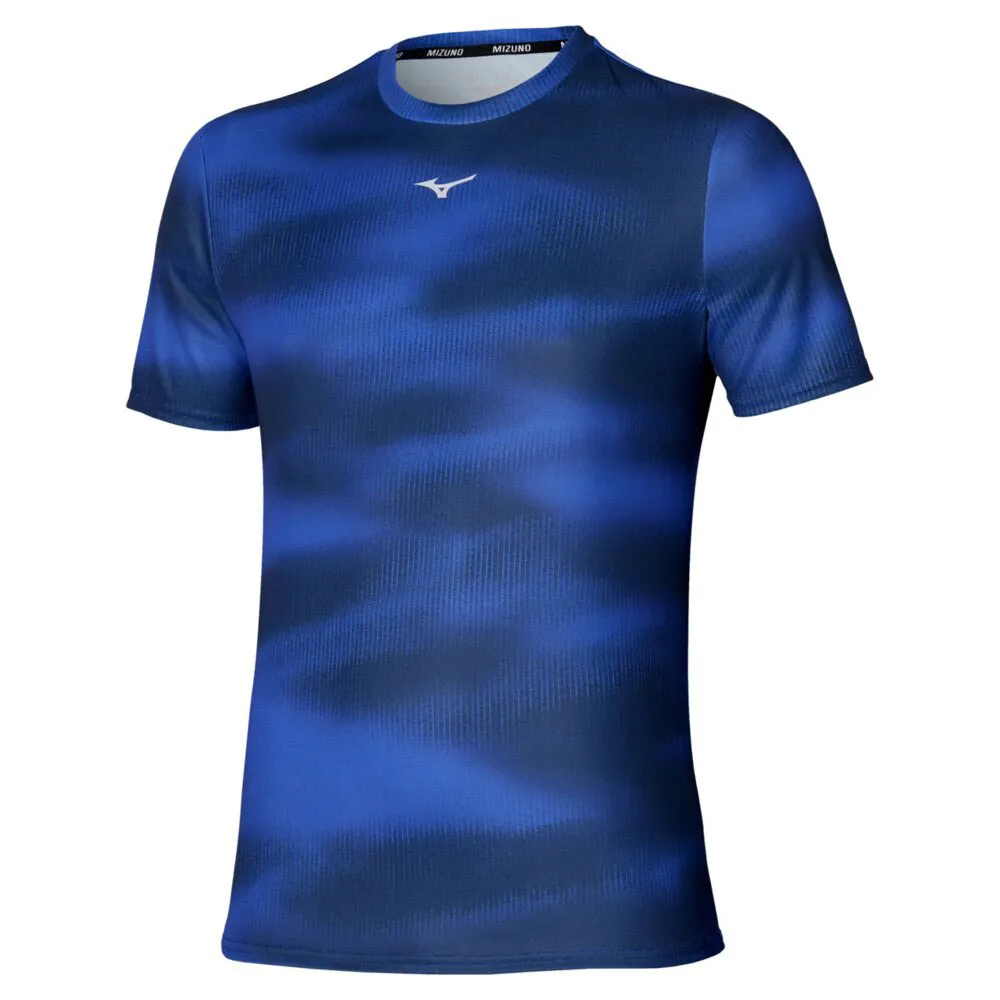 

Футболка с коротким рукавом спортивная Mizuno Core Graphic, синий