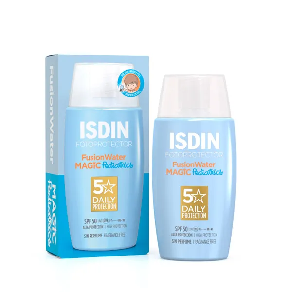 

Детский солнцезащитный крем для лица Pediatrics Fusion Water Spf 50 Isdin, 50 ml