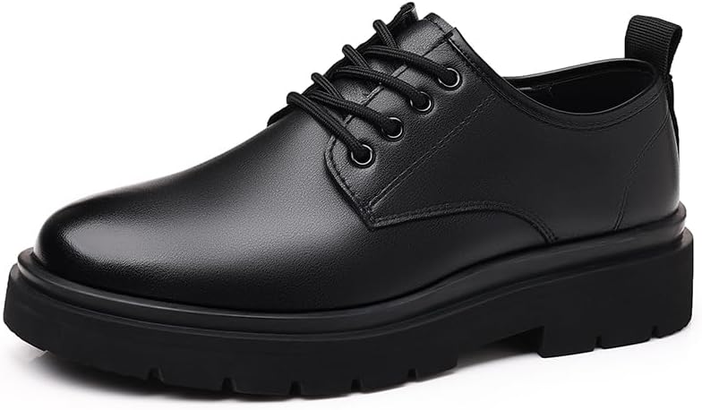 

Классические черные кожаные оксфорды на шнуровке: вечная элегантность и долговечность Pilluren