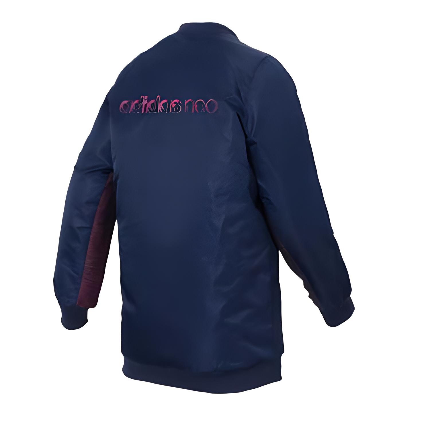 Adidas Neo Пуховик женский темно-синий, Navy Blue — фото 3