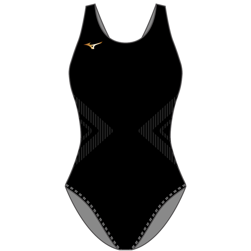 

Цельный купальник для женщин Mizuno, черный