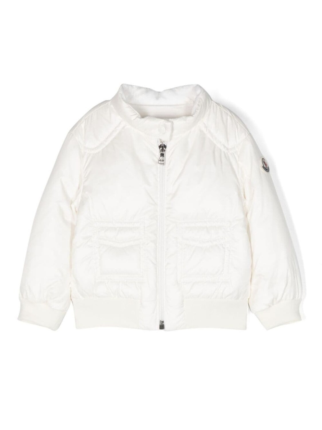 

Moncler Enfant бомбер Jucar, белый