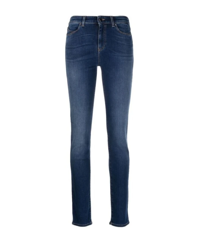 

Синие джинсы зауженного кроя 6l2j182ds3z0941 Emporio Armani, синий