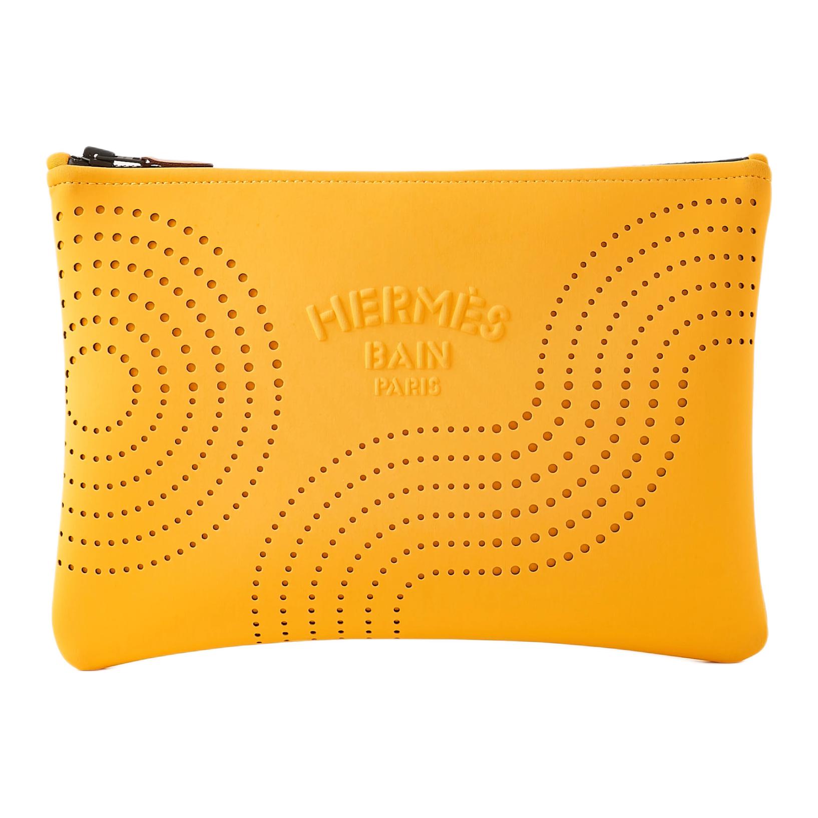 

HERMES Необейн Полиамидная Муфта Средняя Унисекс Мандариновый Желтый