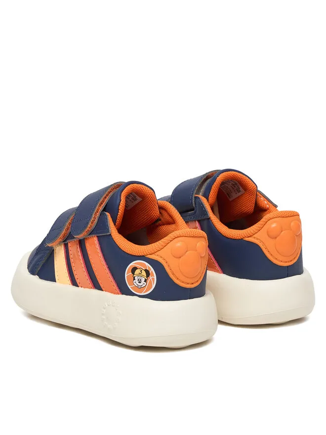 Adidas Кроссовки Disney Mickey Mouse Grand Court JS2344 темно-синие — фото 3
