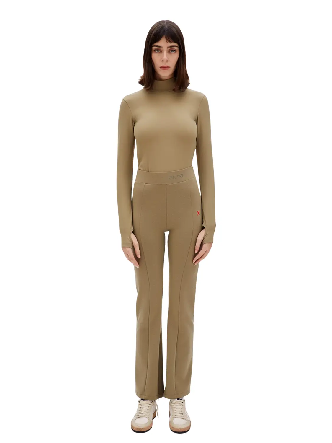 

Боди с высоким воротником PCFG, зеленый