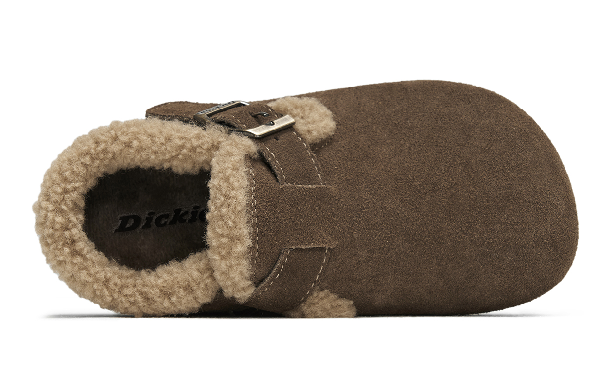 Детские ботинки с термоподдержкой Anti Kick Rebound, низкие, детские Dickies, хаки — фото 4