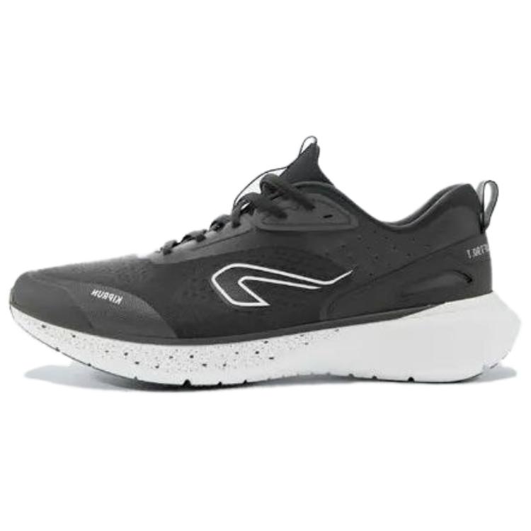 

DECATHLON Амортизирующие износостойкие дышащие низкие кроссовки для бега, мужские, черно-белые