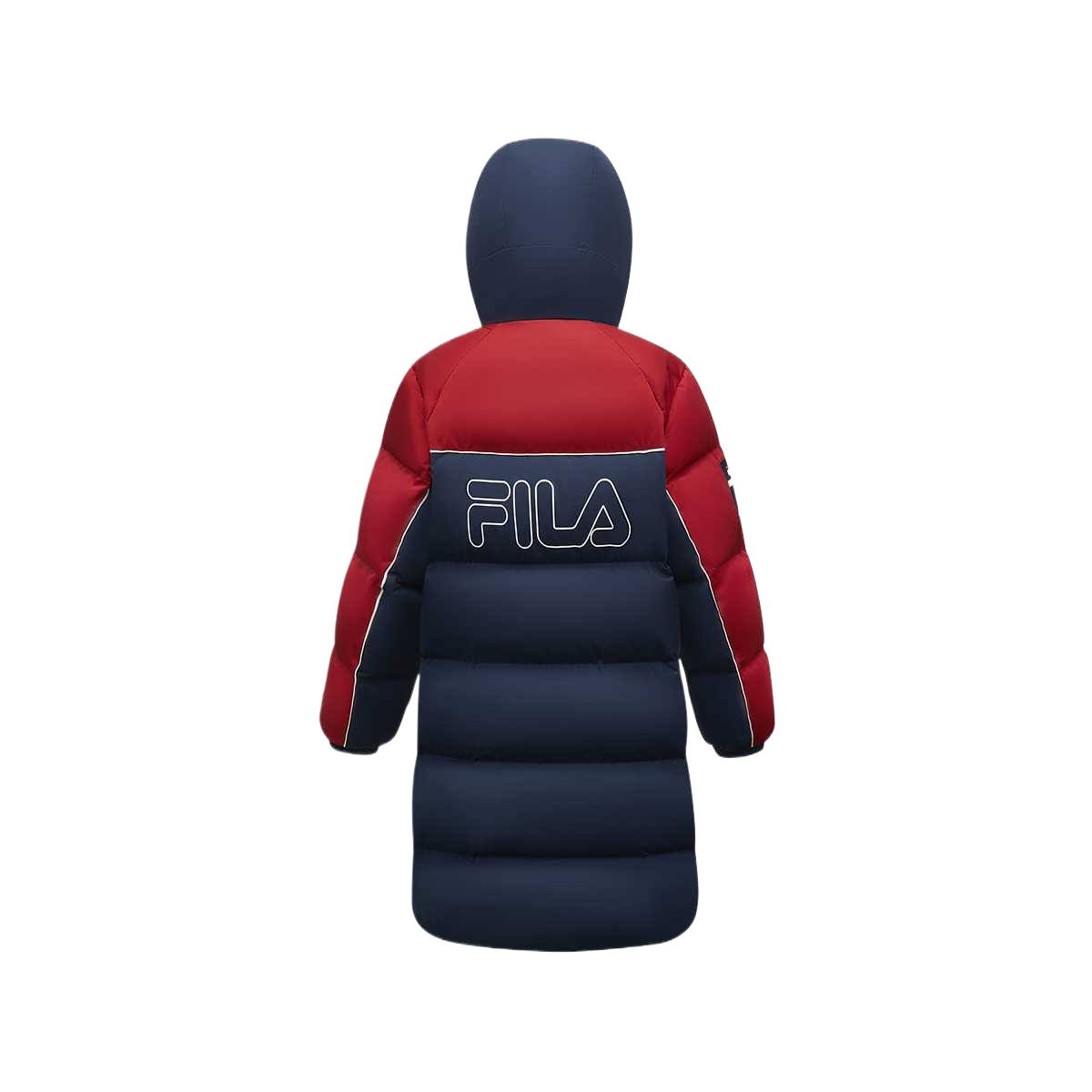Пуховик FILA KIDS, светло-голубой — фото 3