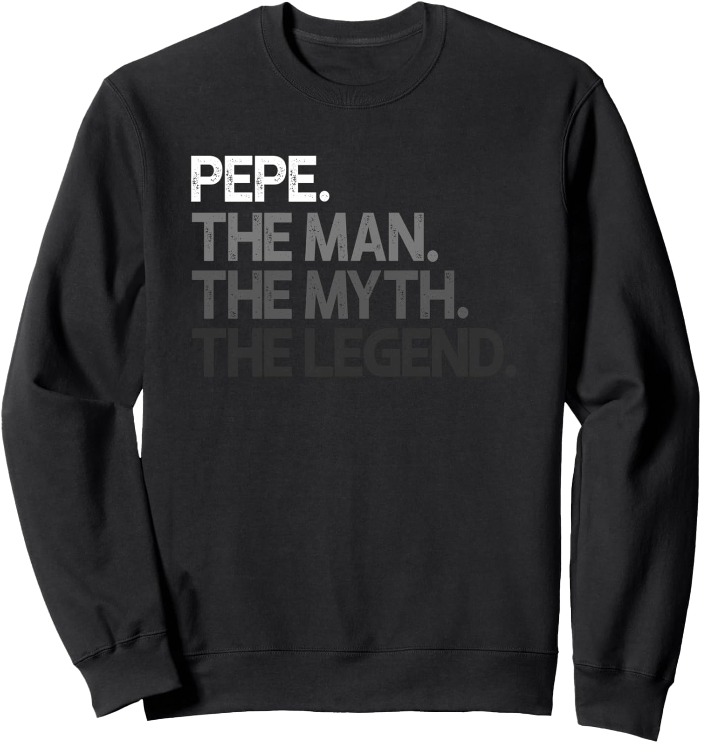 

Толстовка с изображением Пепе Мэна из мифа и легенды Gifts For Pepe, черный