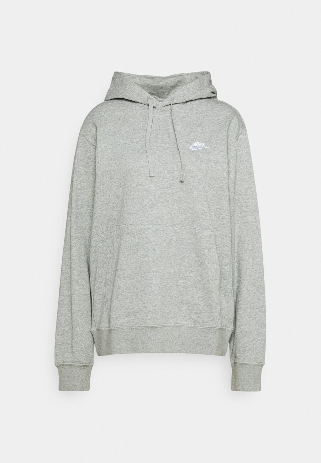 

Толстовка M NSW CLUB HOODIE Nike, серый вереск/матовое серебро/белый