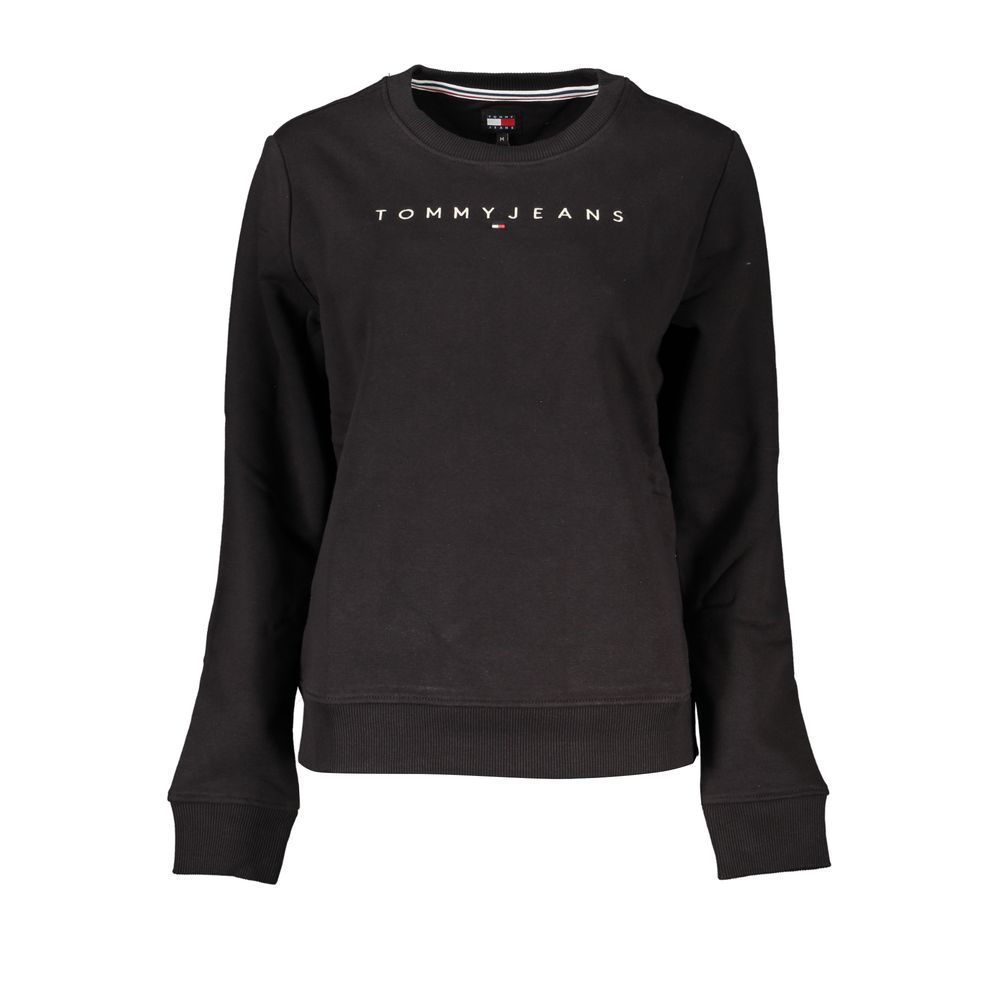 

Черный хлопковый свитер Tommy Hilfiger
