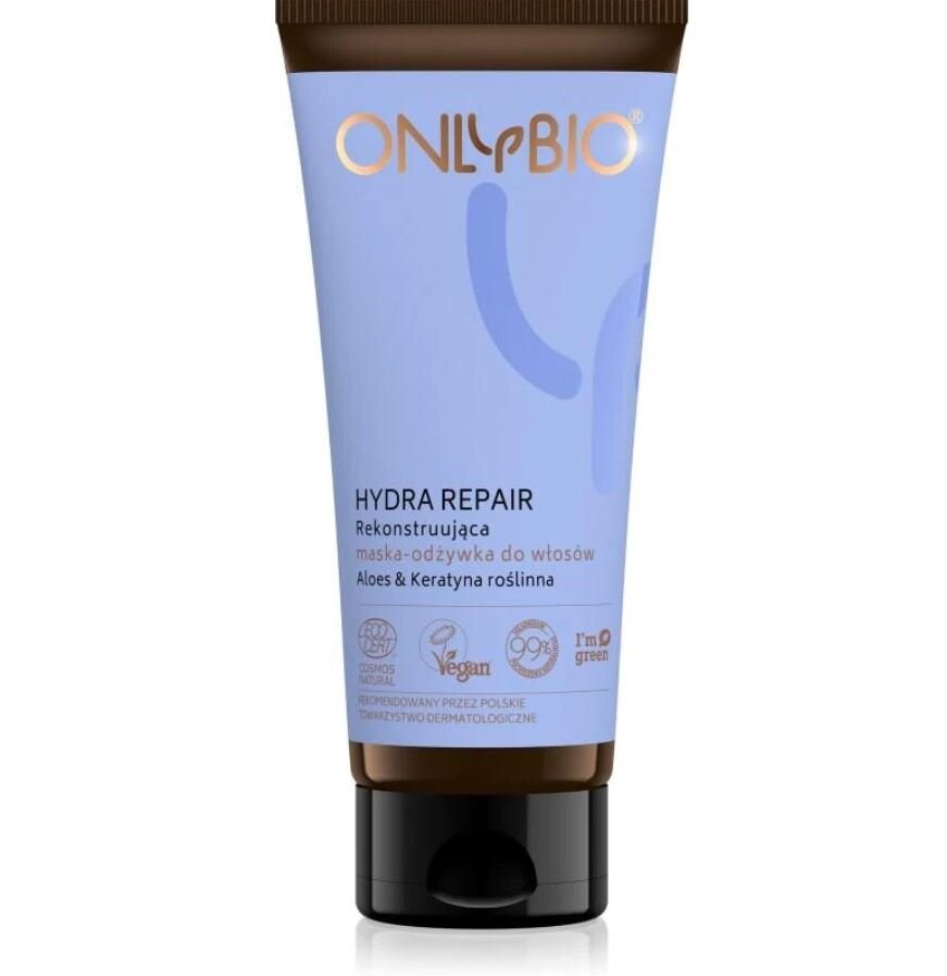 

OnlyBio, Hydra Repair, восстанавливающая маска-кондиционер для волос, 200 мл