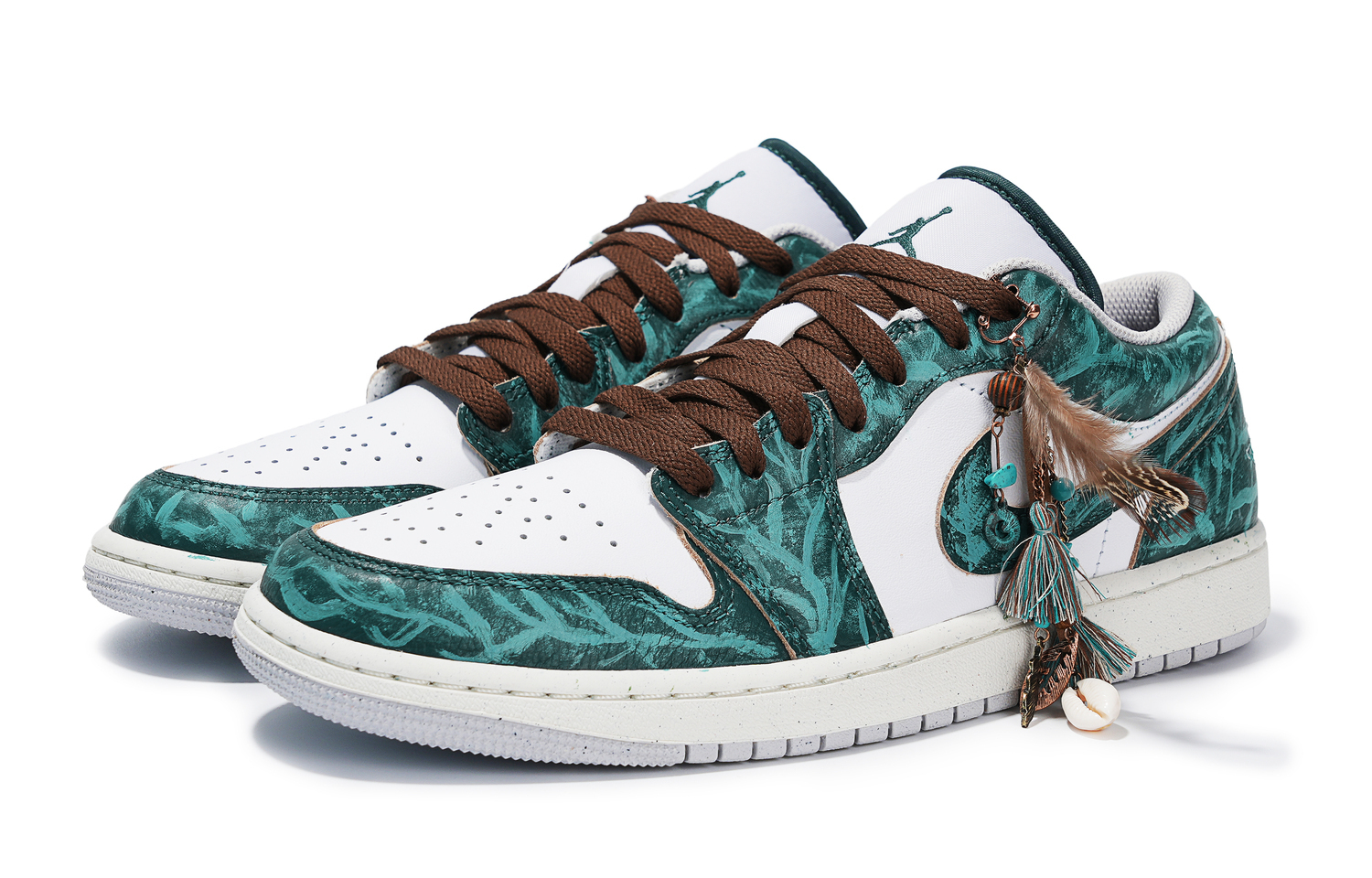 Jordan Кроссовки Air 1 Vintage мужские green — фото 4