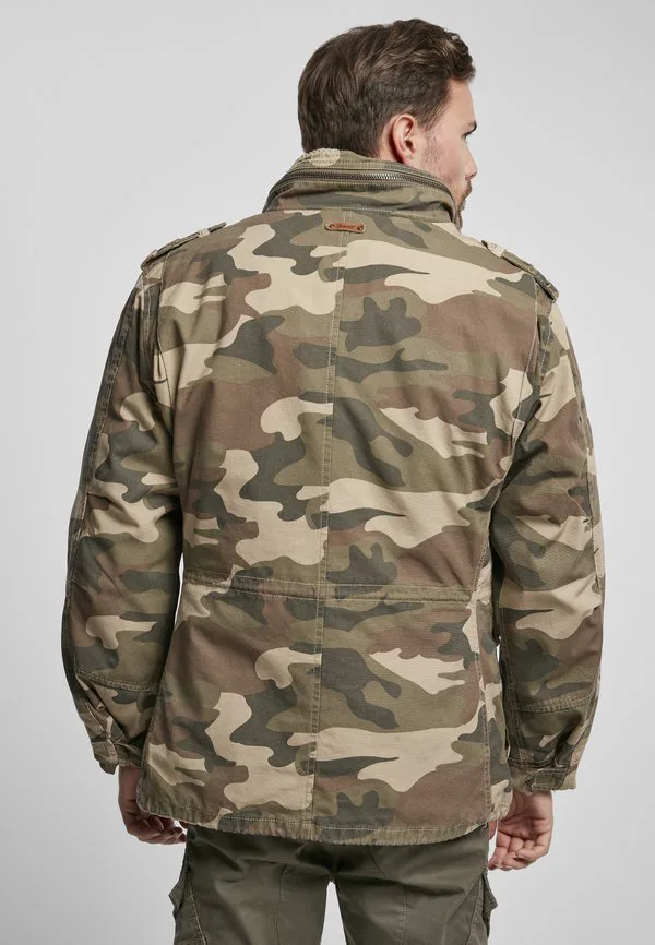 Гигантская зимняя куртка Brandit, Wood Camo — фото 2