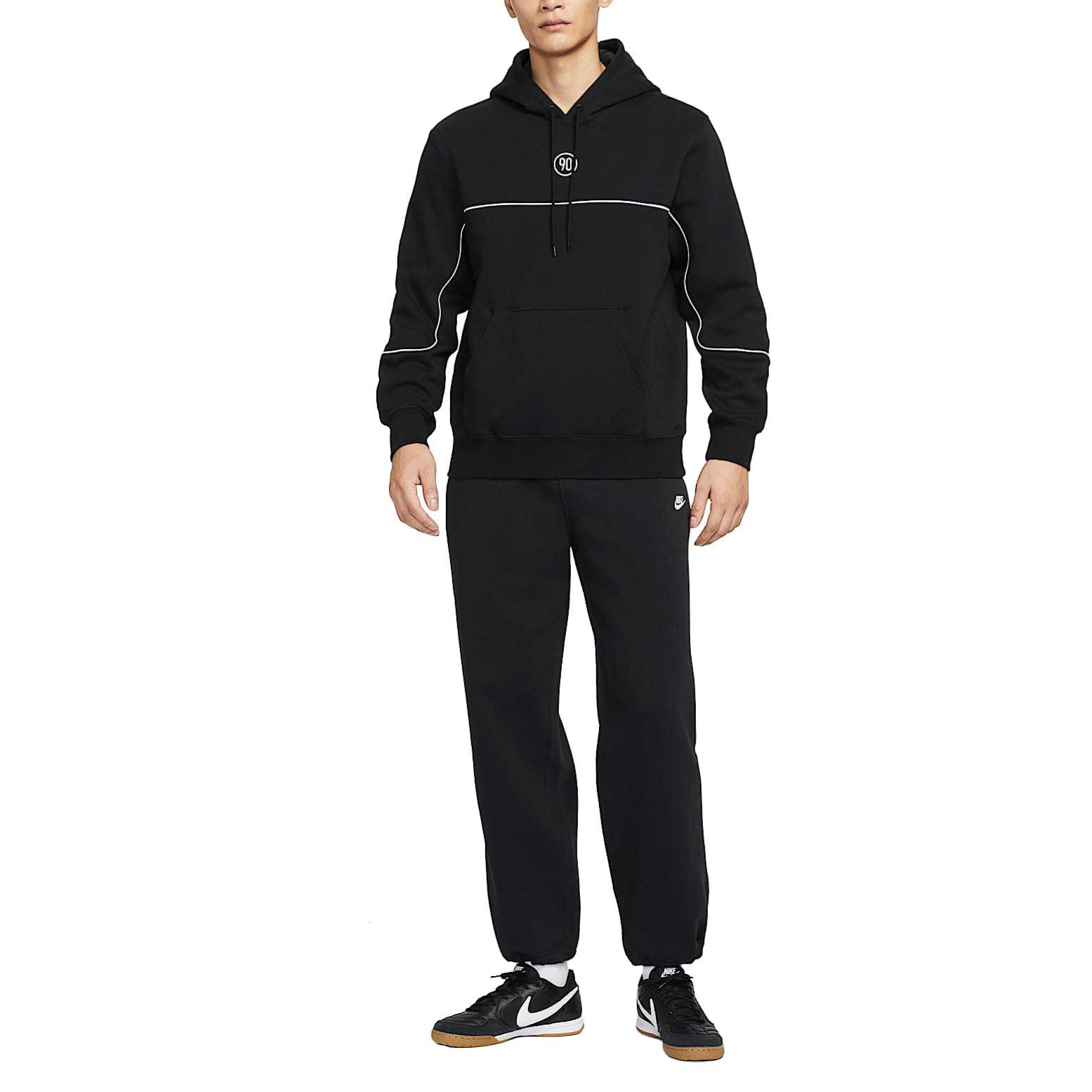 Толстовка Club FW25 мужская Nike, черно-белый — фото 4