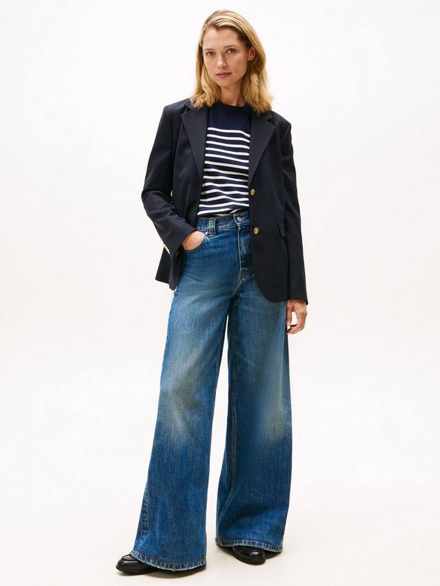 Классический блейзер из шерстяной смеси Tommy Hilfiger, Navy — фото 2