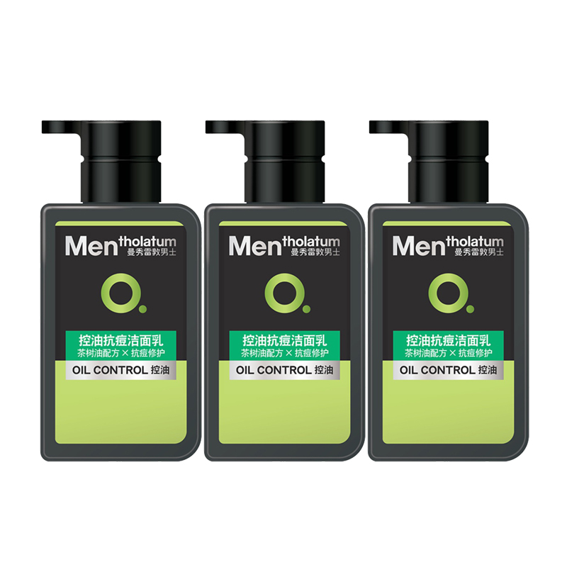 Mentholatum очищающее средство для контроля жира и увлажнения увлажняющее очищение 150мл*3 шт MENTHOLATUM O. H. E. — фото 3