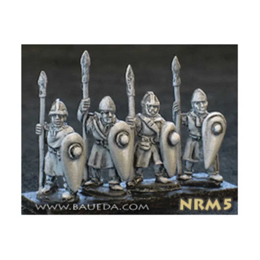 

Норман Копейщики, Historical Miniatures - Normans (15mm) (Baueda)