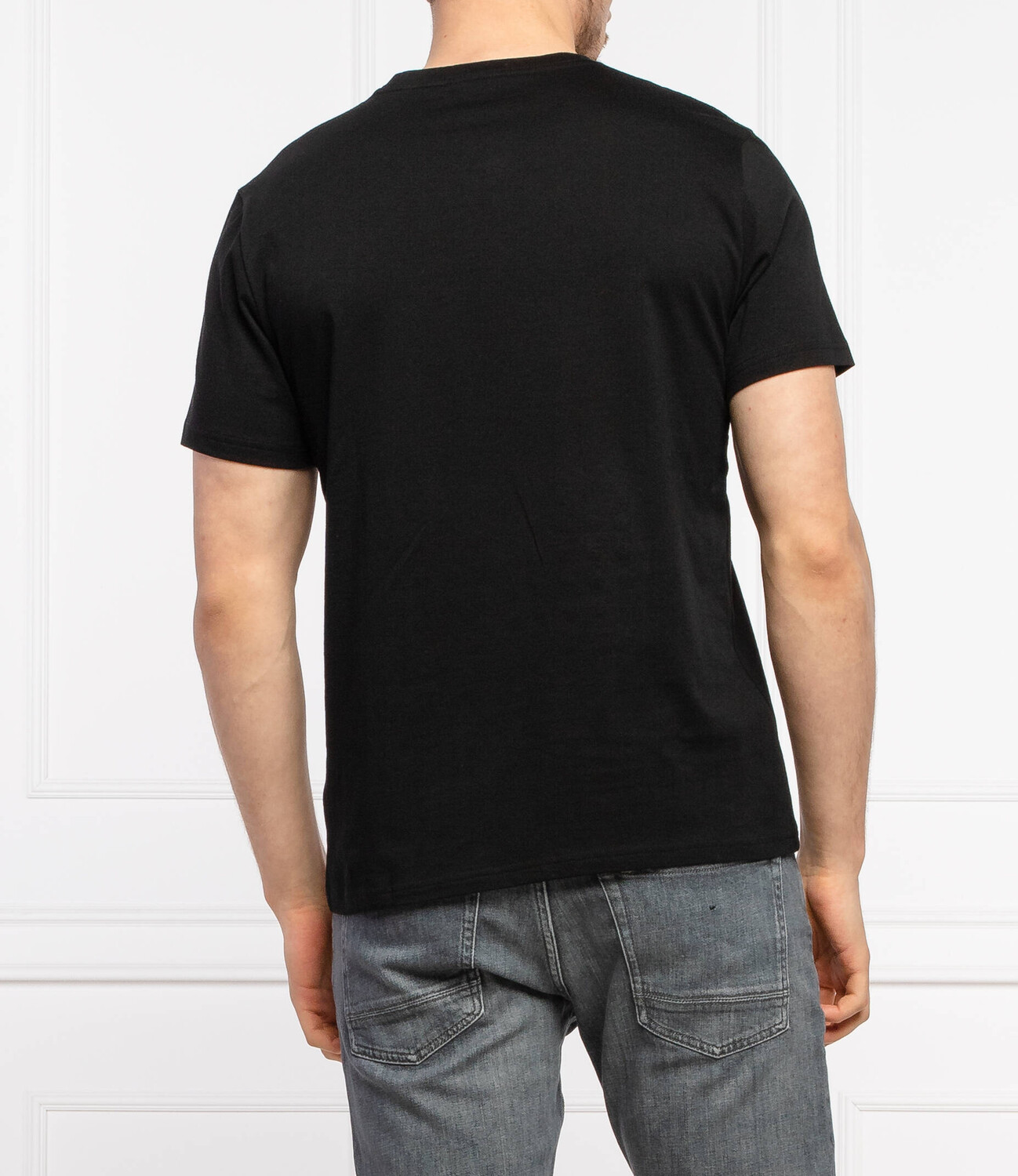 Футболка POLO RALPH LAUREN regular fit, черный — фото 4