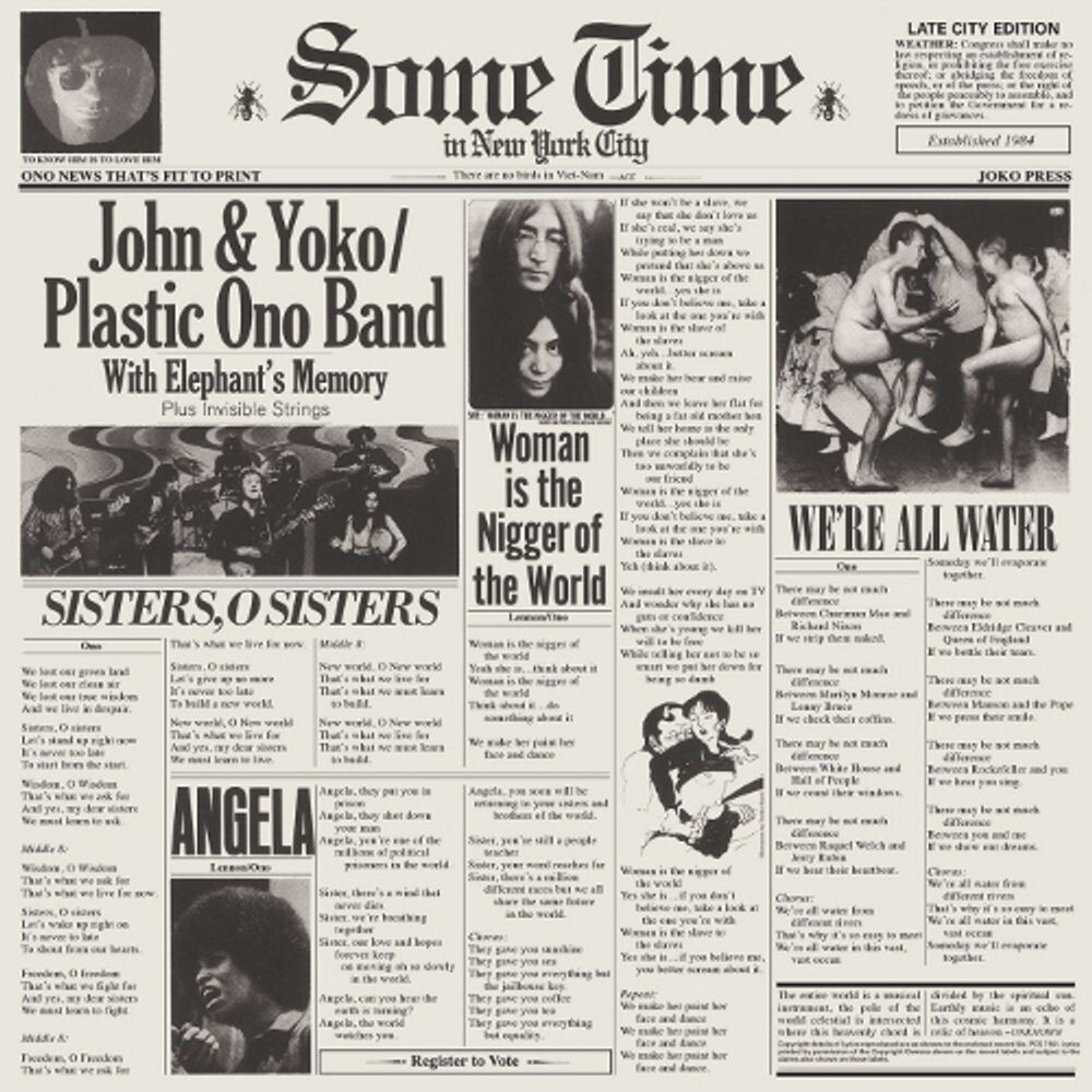 

Виниловая пластинка LP Some Time In New York City [180 Gram Vinyl] - John Lennon, Yoko Ono, The Plastic Ono Band, Elephant's Memory