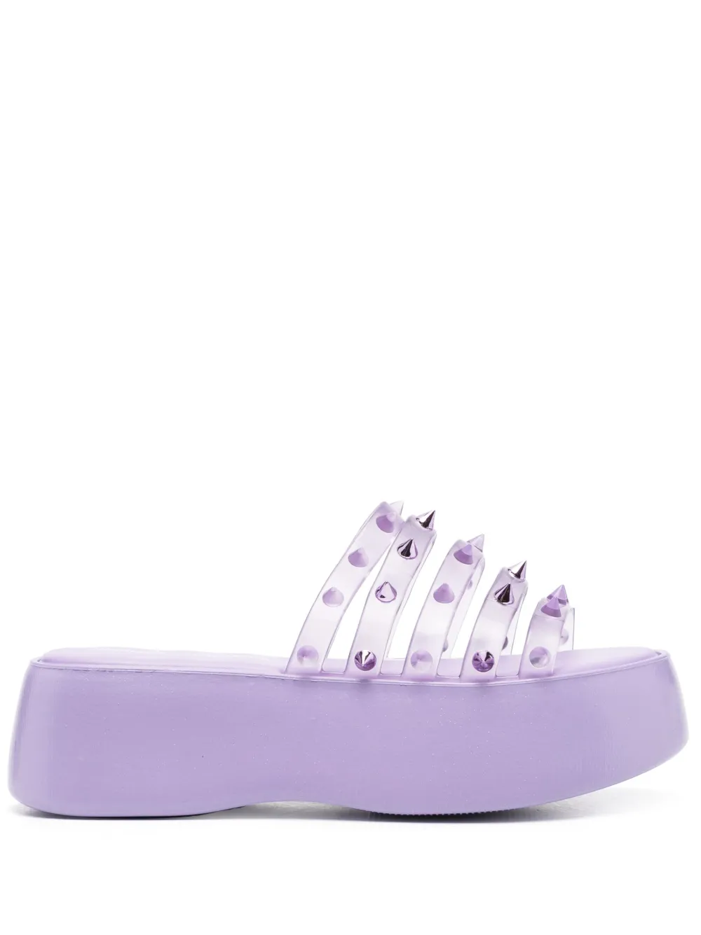 Мюли Punk Love Becky из коллаборации с Melissa Jean Paul Gaultier, фиолетовый