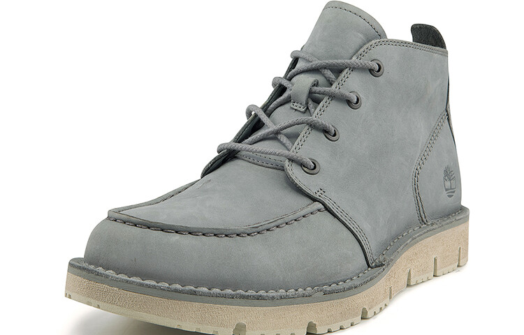 Мужские ботинки Timberland Westmore Moc Toe на рифленой подошве, серый — фото 3
