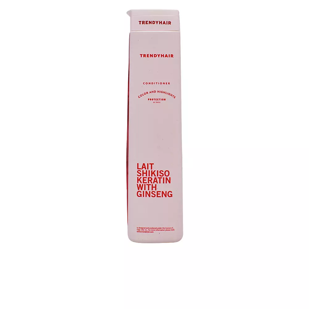 

Кондиционер для волос Shikiso keratin & ginseng lait Trendy Hair, 300 мл.