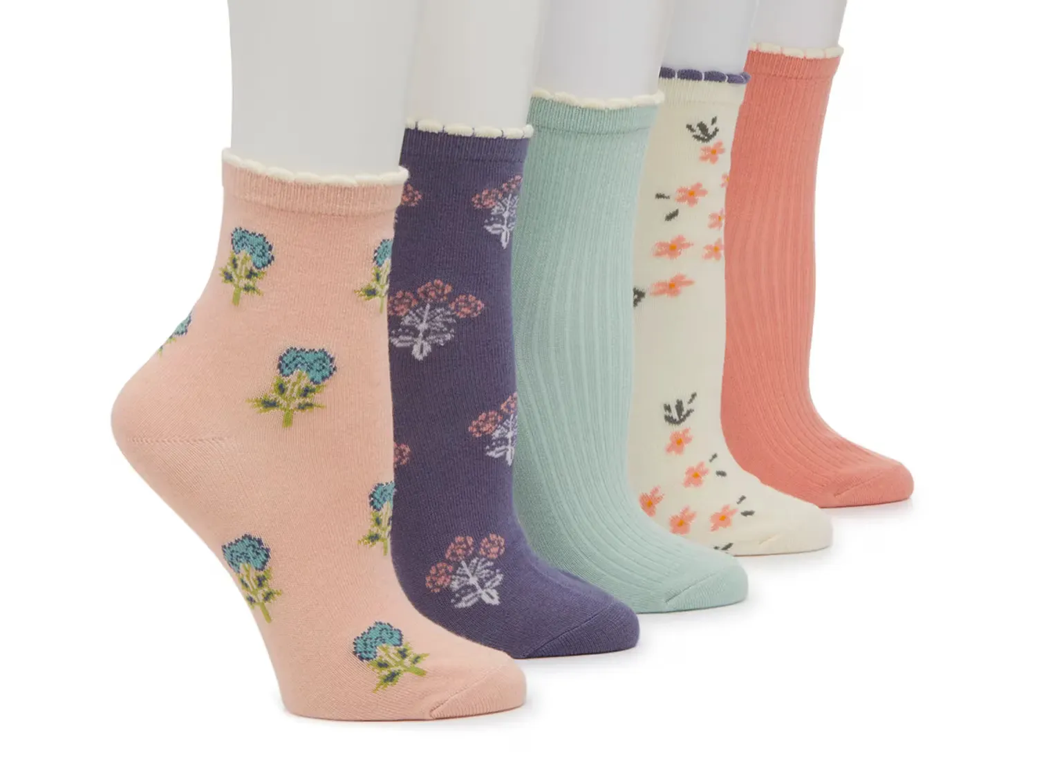 

Женские носки (5 пар) Crown Vintage, Multicolor
