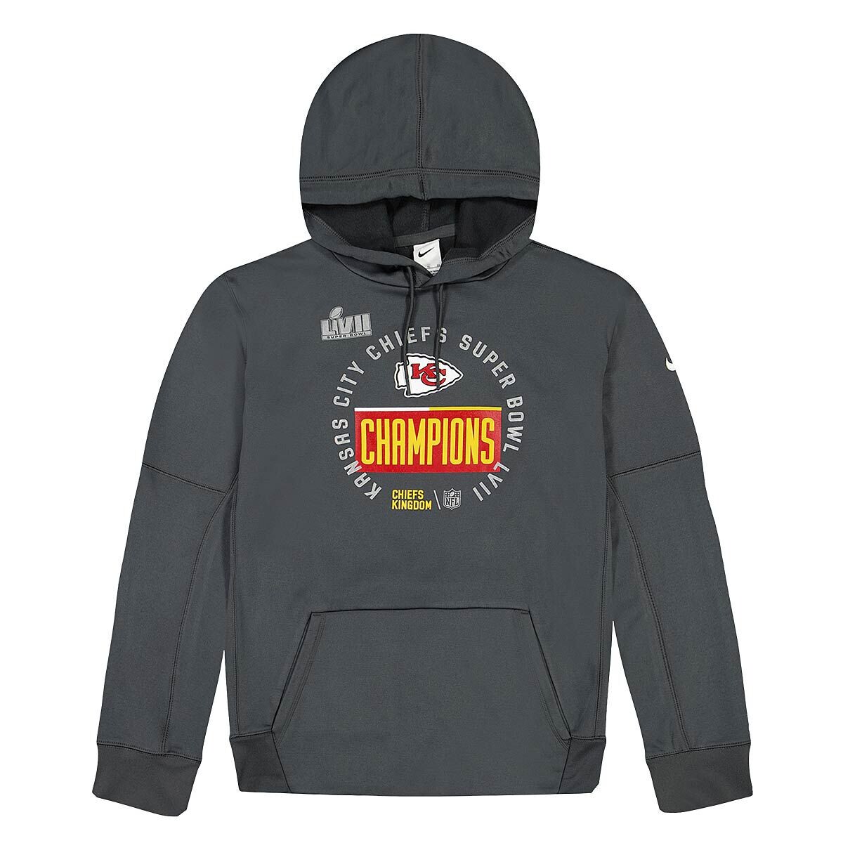 

Толстовка NFL Kansas City Chiefs Super Bowl Champs Hoody Nike, цвет Grau