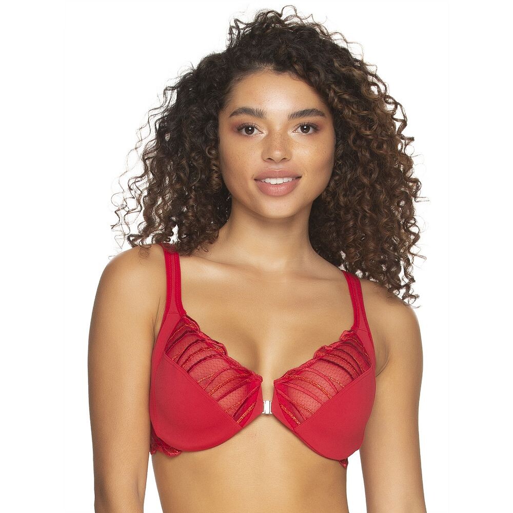 

Бюстгальтер Paramour by Felina Angie Front Close Minimizer 115071, цвет Bright Red