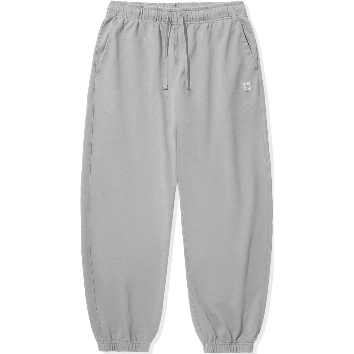 

Витал сериз вязаные спортивные штаны мужские gray LiNing, серый