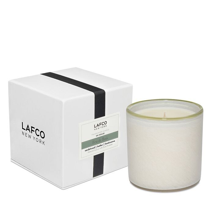 

Фирменная свеча LAFCO Feu de Bois, 15,5 унций, белый