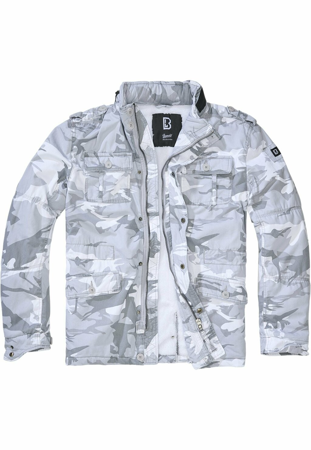 

Куртка межсезонная Britannia Brandit, цвет blizzard camo